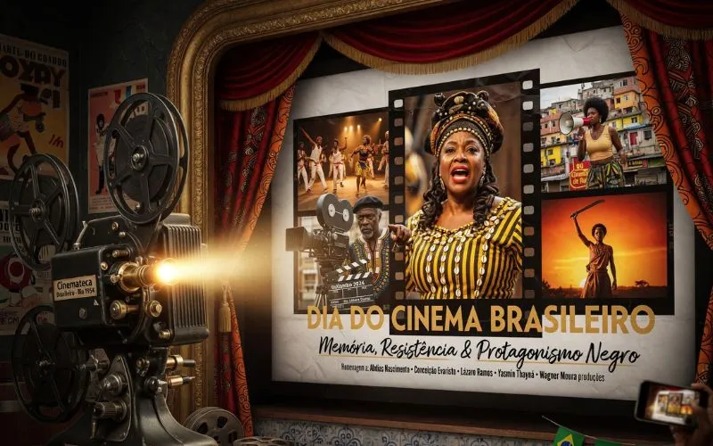 Dia do Cinema Brasileiro: quando celebrar o cinema nacional também significa reconhecer a força do cinema negro brasileiro